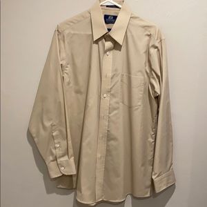 Men’s light tan dress shirt